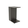 Hanah Home Mesa Auxiliar Escandinava Anthracite con Ruedas 30x40x63 cm Tablero Melamina 18 mm